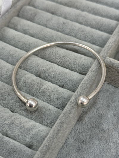 PULSERA ESTRIBO SILVER PLATA LAMINADA