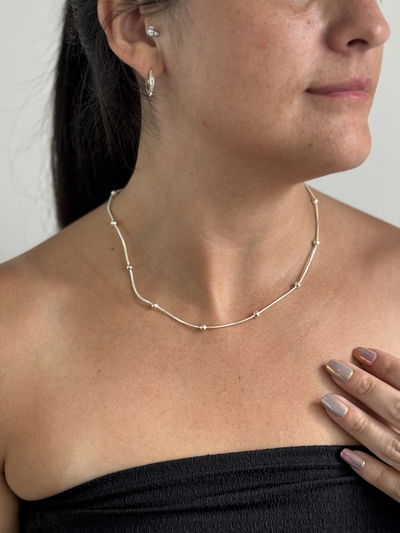 CADENA CAMILLY ACERO BLANCO