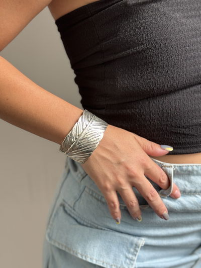 PULSERA CHUNNA ACERO BLANCO