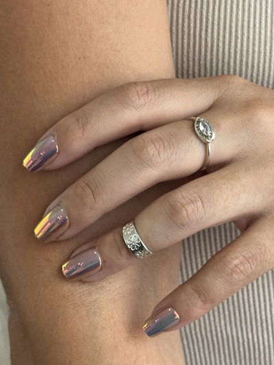 ANILLO MIDI FLORCI PLATA 925