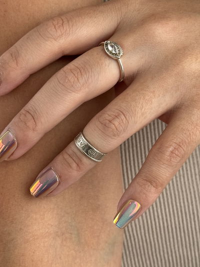 ANILLO MIDI SOLUK PLATA 925