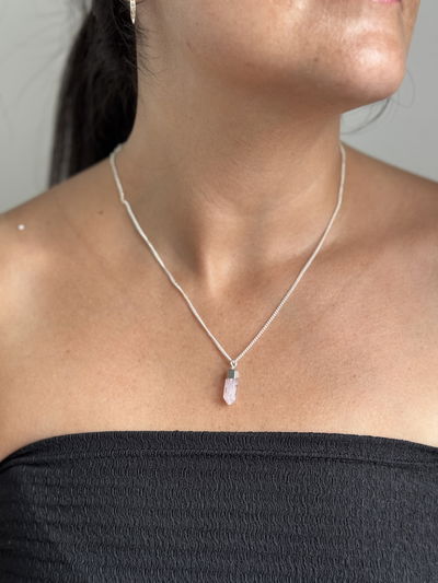 CADENA LUNA ACERO BLANCO