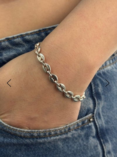 PULSERA ACERO QUIRURGICO - AUBRIA