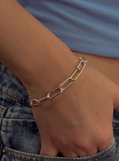 PULSERA ACERO QUIRURGICO BLANCO - AVERIEL