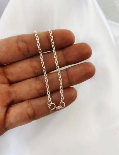 CADENA BURSHA PLATA 925