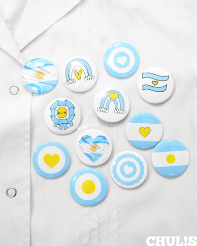 Escarapela canchera clásica 