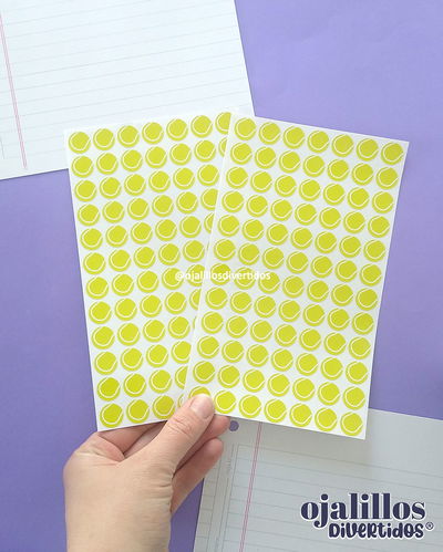 Ojalillos Divertidos® pelota de tenis