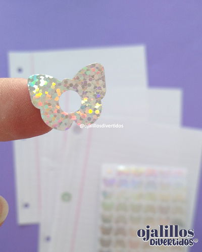 Ojalillos Divertidos® holográficos sparkle