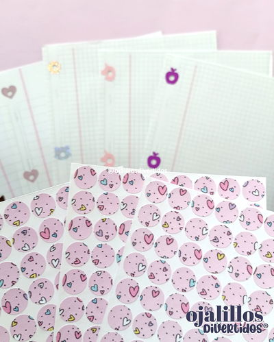 Ojalillos Divertidos® corazoncitos