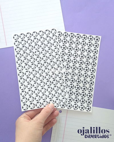 Ojalillos Divertidos® pelota de fútbol