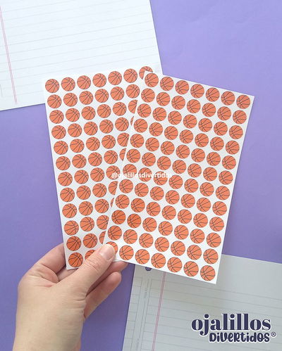 Ojalillos Divertidos® pelota de básquet