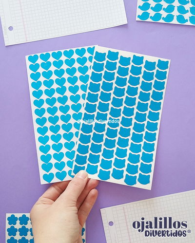 Ojalillos Divertidos® azul claro