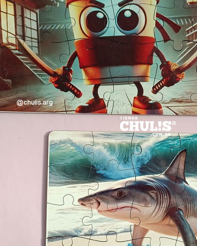 Rompecabezas de madera 30 piezas - MODELOS EN STOCK