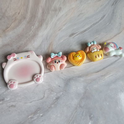 Paleta con apoya pincel Kawaii