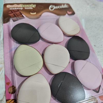 9 Esponjas de dedo para aplicar Polvitos