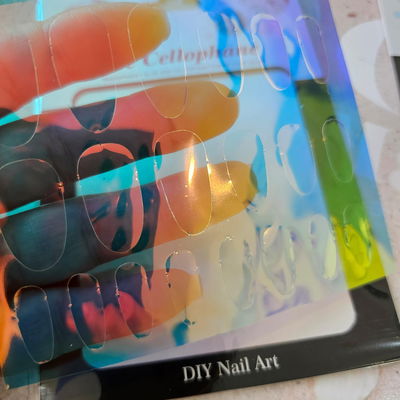 Efecto Ice Celofan Oval