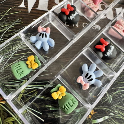 Box de Apliques para uñas - Minnie y Micker