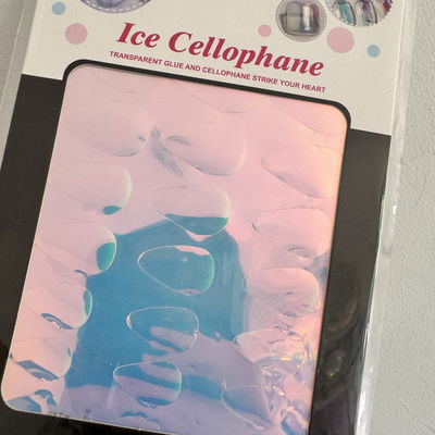 Efecto Ice Celofan Almond