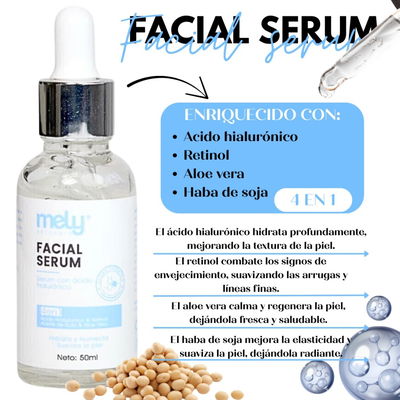 Serum Facial con Acido Hialuronico