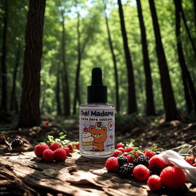 Aceite para Cutícula - Frutos del bosque - con Gotero - 10ml