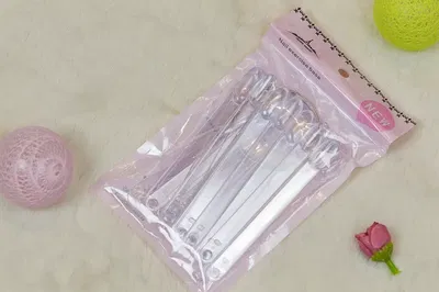 Muestrario almendra transparente 50pcs