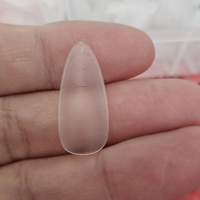 Tips Soft Gel Guia Exacta - Almond - 500u