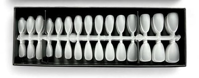 Box de Tips Soft Gel 240 unidades Prelimados - Almendra