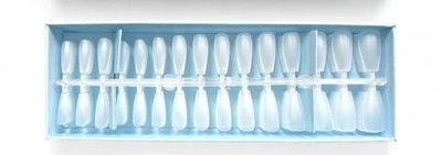 Box de Tips Soft Gel 240 unidades Prelimados - Extensión de Uñas Profesional - Coffin 