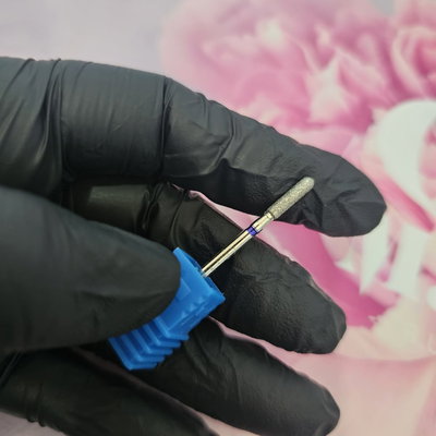 Fresa diamantada micrófono Azul