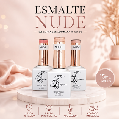 Esmalte Gel Nude UV/LED 15ml | Colección Nude