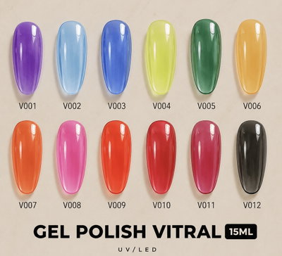 Gel Polish Afines - Vitral 15ml