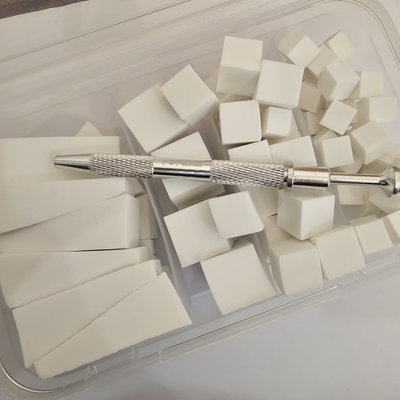Set de Esponjas diferentes tamaños para Degrade con Pinza