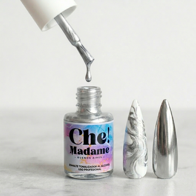 Tinta al Alcohol - Britney - 6ml - Plata Cromado