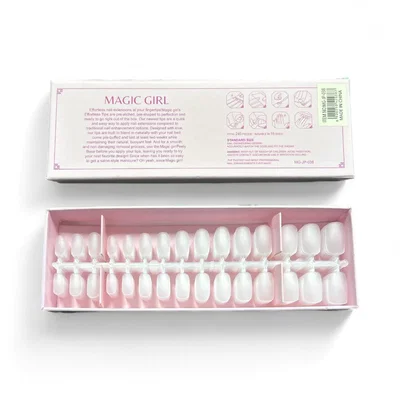 Box de Tips Soft Gel 240 unidades Prelimados - Cuadrada
