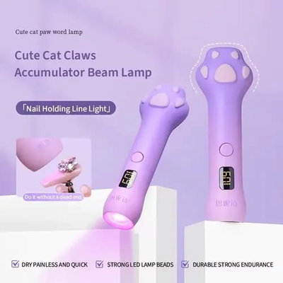 Linterna UV/LED patita de gato