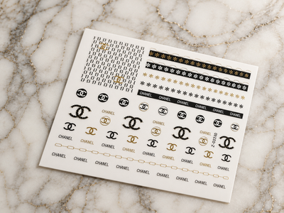 Sticker para uñas - Chanel Z-D3240