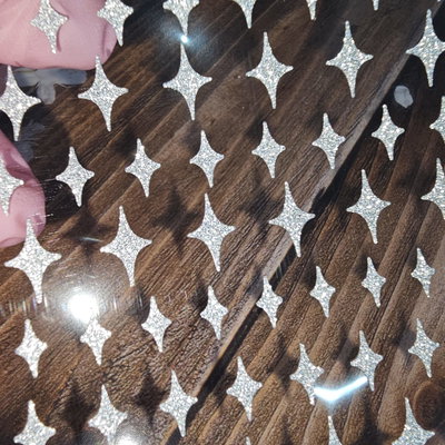 Sticker para uñas - Destellos Reflectivos 419