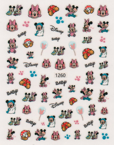 Sticker para uñas - Disney Baby 1260