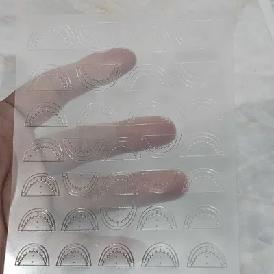 Sticker para uñas - Plancha para decoracion - H026