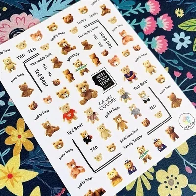 Sticker para uñas - Ted cod.043