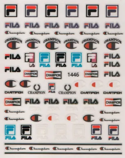 Sticker para uñas - FILA cod.1446