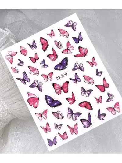 Sticker para uñas - Mariposas Jo 2307