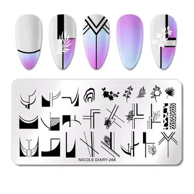 Placa de Stamping Nicole Diary #268