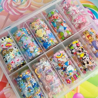 Box de Foil - Personajes animados