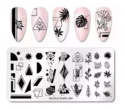 Placa de Stamping Nicole Diary #282
