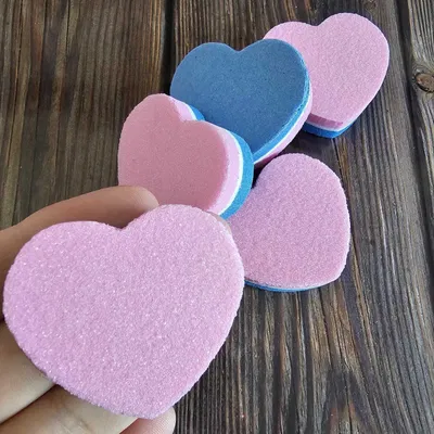 Pack de 10 Limas Sponge Corazon