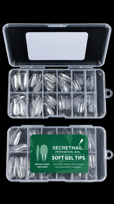 Box de Tips 120u - Almond Medio