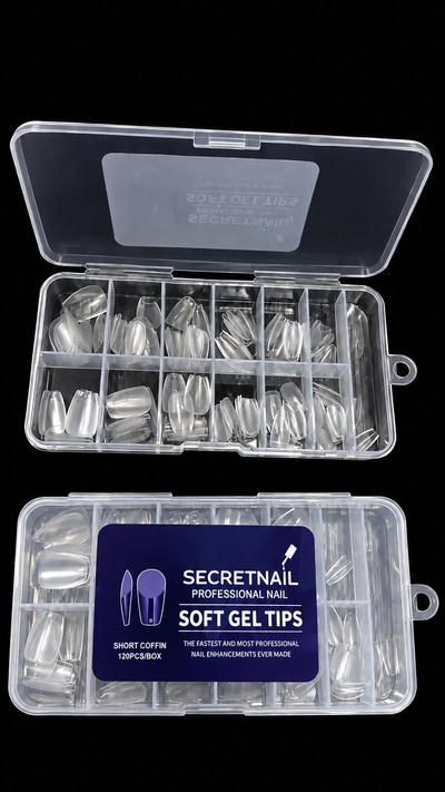 Box de Tips 120u - Coffin Corto