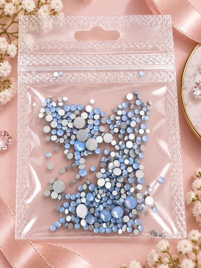 Strass Cristal Opal - Azul