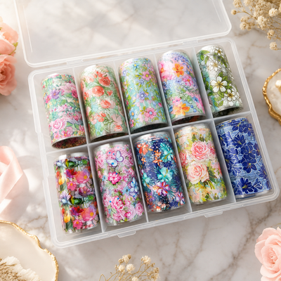 Box de Foil - Flores mod 4